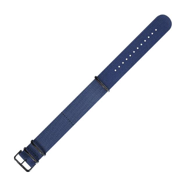 【TRASER】Textile strap 丁寧藍織料錶帶(#109044)