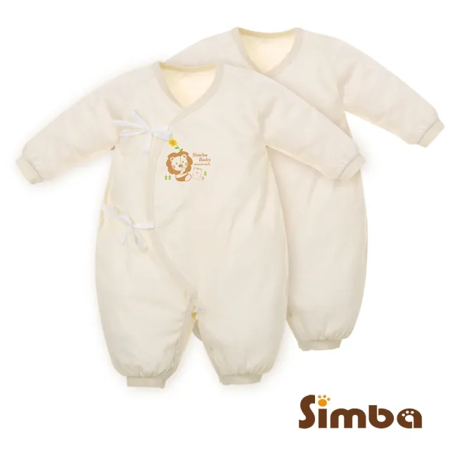 【Simba 小獅王辛巴】有機棉七分袖兔裝二件組(60cm)