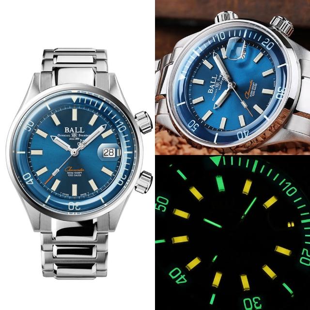 【BALL 波爾】Engineer Master II 限量天文台認證機械潛水腕錶 年終告賞自己(DM2280A-S1C-BE)