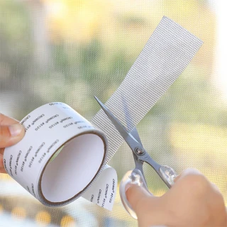 【茉家】紗窗細縫防蚊防蟲修補貼(流水孔修補貼2片)