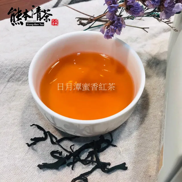 【熊本清茶】日月潭蜜香紅茶立體茶包100入