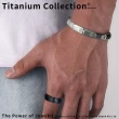 【MASSA-G】Titans Circle泰坦之環 純鈦能量手環(全金屬鍺13顆)