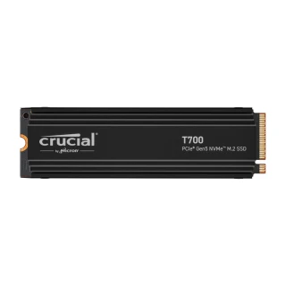 【Crucial 美光】T700 4TB 含散熱 M.2 2280 PCIe 5.0 ssd固態硬碟 讀 12400M 寫 11800M(CT4000T700SSD5)
