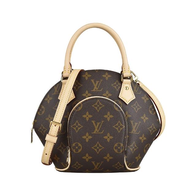 LV LOUIS VUITTON路易威登 Ellipse PM 包 LV Ellipse PM 斜揹包以經典咖啡色系為主,採用高品質帆布與牛皮材質打造,外觀簡約大方,適合日常搭配。配有原廠防塵袋,提把高度為 28 cm,背帶長度可調 102~114 cm,輕便實用,為女性設計。