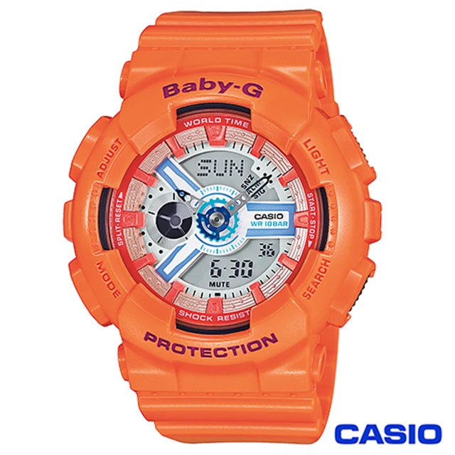 CASIO 卡西歐 BABY-G復古流行雙顯錶(BGA-31