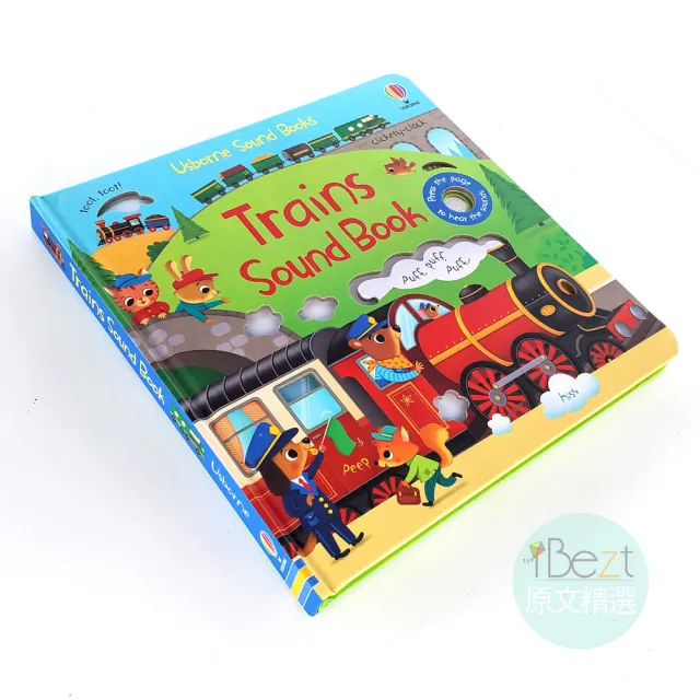 【iBezT】Trains Sound Book(Usborne 有聲書)