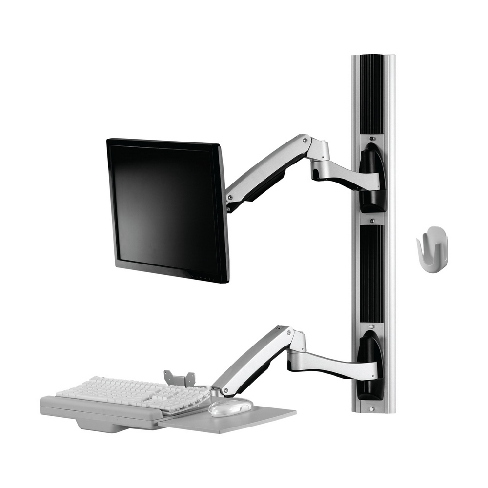 【HE】複合式工作站-螢幕雙臂/適用2-10公斤(H8822W)