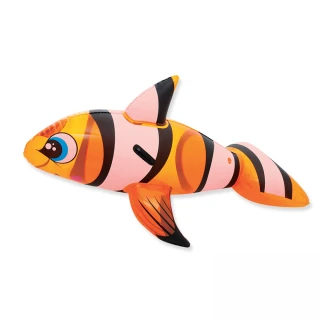 【酷博士】Bestway。62X37吋小丑魚充氣坐騎(41088)
