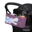 【IBIYAYA依比呀呀】嬰兒/寵物推車專用-多用途置物吊袋(變色龍)