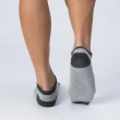 【aPure】PureSocks除臭襪-雙色船型運動襪(灰)
