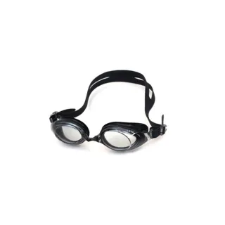 【SABLE】935T平光大童泳鏡-游泳 蛙鏡 防霧 抗UV 塑鋼玻璃鏡片 黑(935TC1)