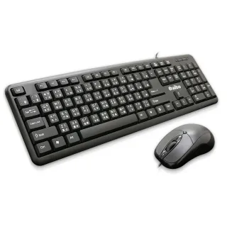 【aibo】aibo KM05 USB有線標準型鍵盤滑鼠組