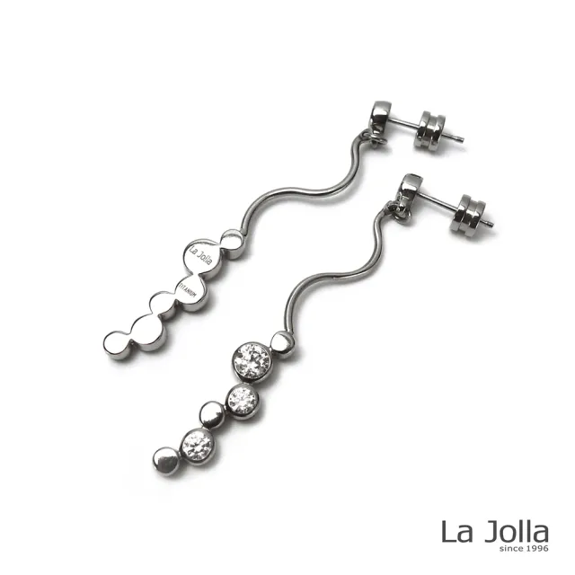 【La Jolla】璀璨愛戀 純鈦耳環(兩款)