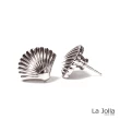【La Jolla】美人寶貝 純鈦耳環(銀色)