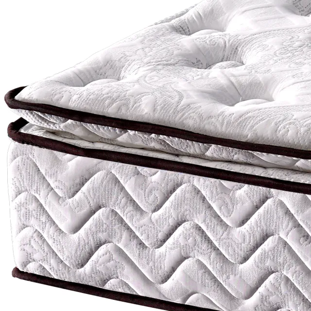 【尚牛床墊】正三線乳膠舒柔布硬式彈簧床墊-雙人加大6尺
