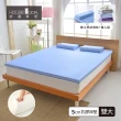 【House Door 好適家居】日本大和防蹣抗菌5cm乳膠床墊(雙人加大6尺)