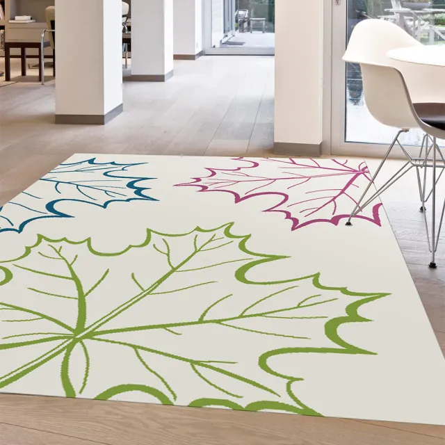 【范登伯格】比利時 艾嘉麗現代地毯-楓葉(140x200cm/共兩色)