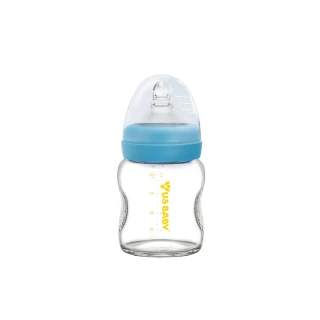 【US BABY 優生】真母感玻璃奶瓶(寬口徑120ml)