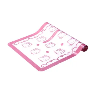 【Siliconezone】施理康Hello Kitty耐熱矽膠餅乾烤箱墊-粉色(BM-11293-AB)