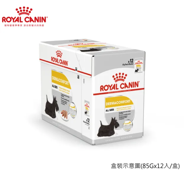 【ROYAL 法國皇家】貴賓成犬專用濕糧 PDW 85Gx12包/盒(主食餐包 狗主食罐 狗餐包 狗濕糧)