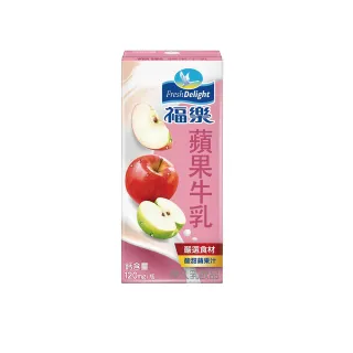 【福樂】蘋果口味保久乳 200mlx24入/箱