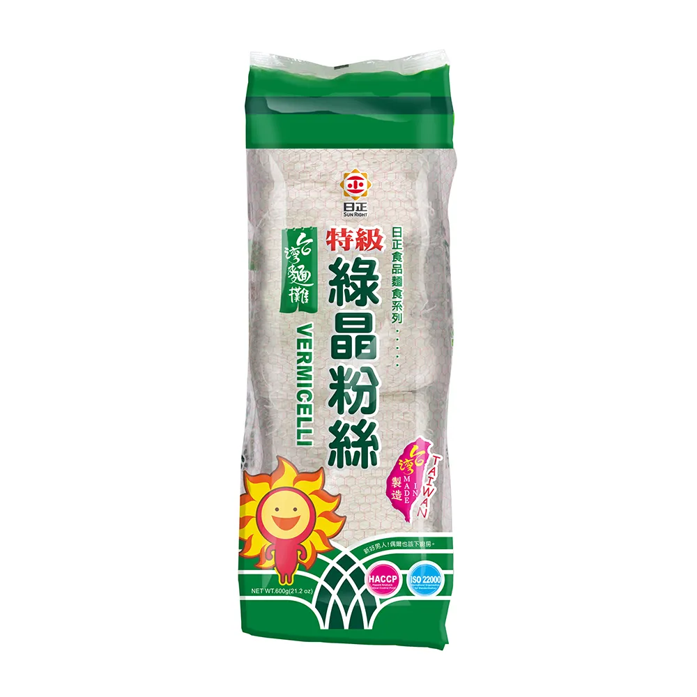【日正食品】特級綠晶粉絲(480g)