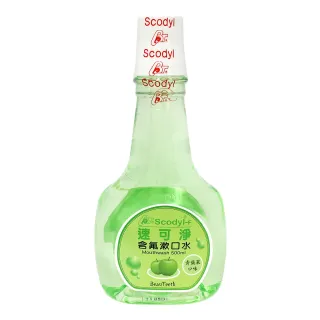 【速可淨】兒童含氟漱口水-青蘋果(500ml)