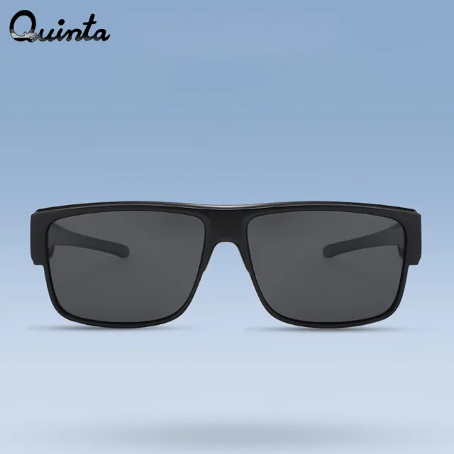 【Quinta】舒適加大包覆型偏光太陽眼鏡(度數族必備/抗UV400/可包覆度數眼鏡超實用-QTT835)