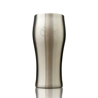 【Outdoorbase】雪克雙層曲線杯400ML-1入-27531(醫療級304不鏽鋼)