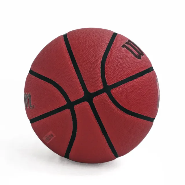 【WILSON】NBA Forge 籃球 7號 經典款 PU籃球 室內 室外 威爾勝 紅(WTB8201)