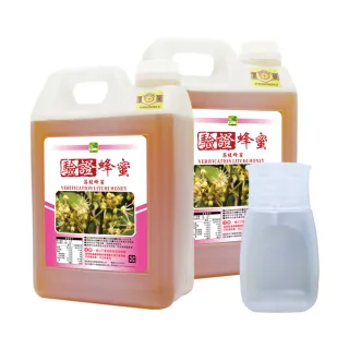 【彩花蜜】台灣養蜂協會驗證荔枝蜂蜜3000gX2桶