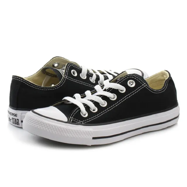 【CONVERSE】ALL STAR OX BLACK 男女鞋 休閒 黑色 低筒(M9166C)