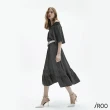 【iROO】兩穿式點點寬袖長洋裝