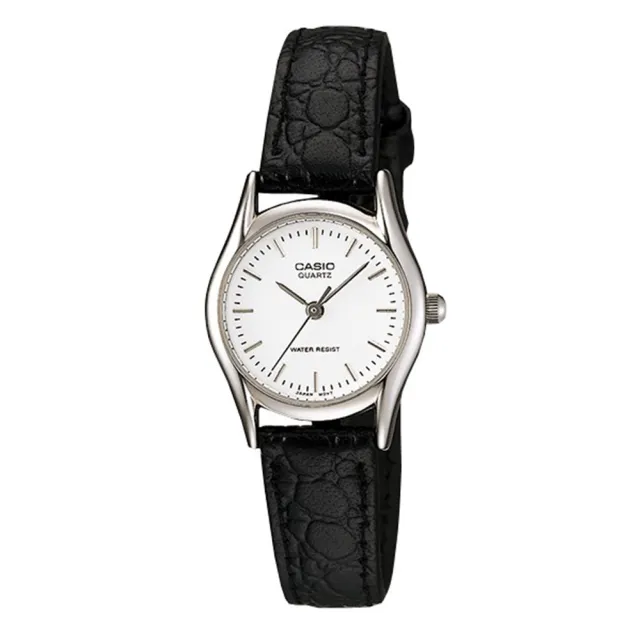 【CASIO】簡約鱷紋質感腕錶(LTP-1094E-7A)