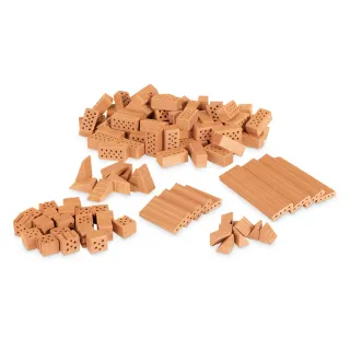 【德國 teifoc】DIY益智磚塊建築玩具-綜合磚塊組(TEI4090)