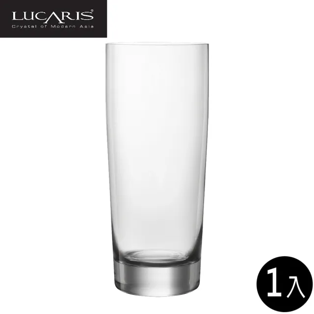 【LUCARIS】無鉛水晶特調直身杯 590ml 1入 Rims系列(調酒杯 高球杯 水晶玻璃杯)