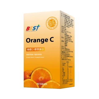 【長青藥局】倍佳Best-柳橙C錠X3瓶(共270錠)