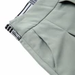 【OUWEY 歐薇】都會造型活片短褲(灰色；S-L；3232326023)