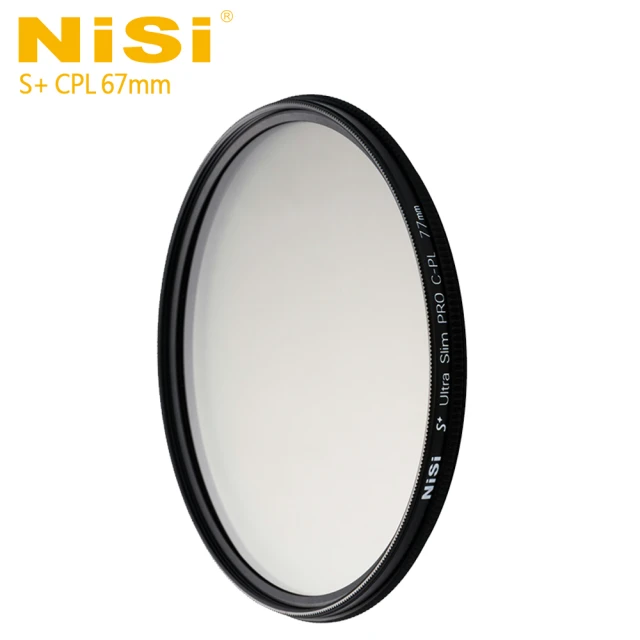 【NISI】S+ CPL 67mm Ultra Slim PRO 超薄框偏光鏡(公司貨)
