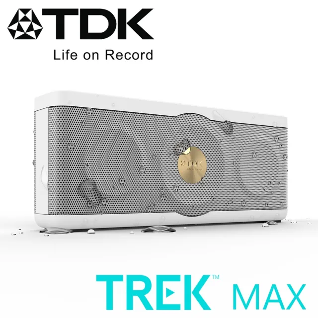 【TDK】TREK MAX A34(NFC 防水防塵Hi-Fi高傳真藍牙音響)