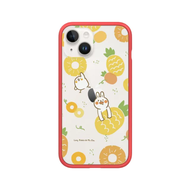 【RHINOSHIELD 犀牛盾】iPhone SE3/SE2/8/7系列 Mod NX手機殼/懶散兔與啾先生-鳳梨(懶散兔與啾先生)