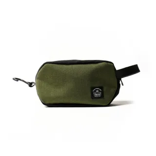 【icleaXbag 點子包】旅行者收納包｜軍綠色(盥洗包 旅行包 收納包 防潑水 化妝包 小物包)