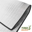 【TreeWalker】4人防潮雙面鋁箔軟墊(200x195cm)
