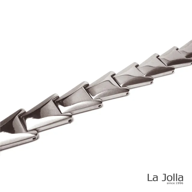 【La Jolla】愛到最高點 純鈦鍺手鍊(男款)