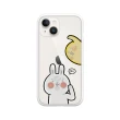 【RHINOSHIELD 犀牛盾】iPhone X/Xs/XR/Xs Max系列 Mod NX手機殼/懶散兔與啾先生-貼玻璃(懶散兔與啾先生)