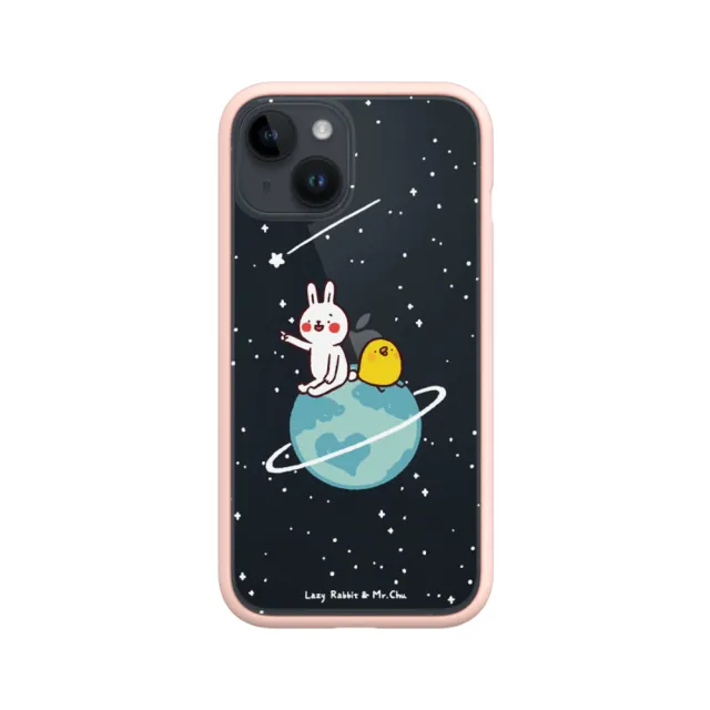 【RHINOSHIELD 犀牛盾】iPhone X/Xs/XR/Xs Max系列 Mod NX手機殼/懶散兔與啾先生-小宇宙(懶散兔與啾先生)