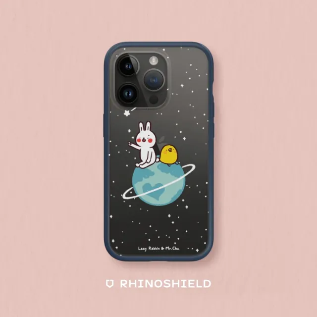 【RHINOSHIELD 犀牛盾】iPhone 11/11 Pro/Max Mod NX手機殼/懶散兔與啾先生-小宇宙(懶散兔與啾先生)