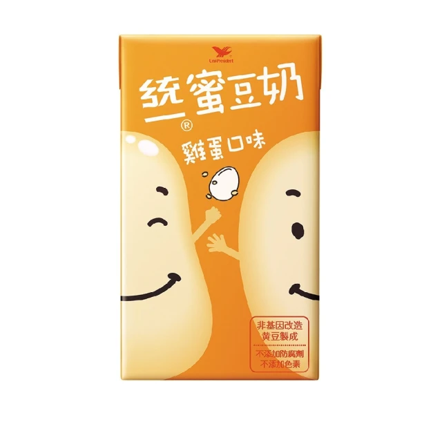 【統一】蜜豆奶雞蛋口味250mlx24入/箱