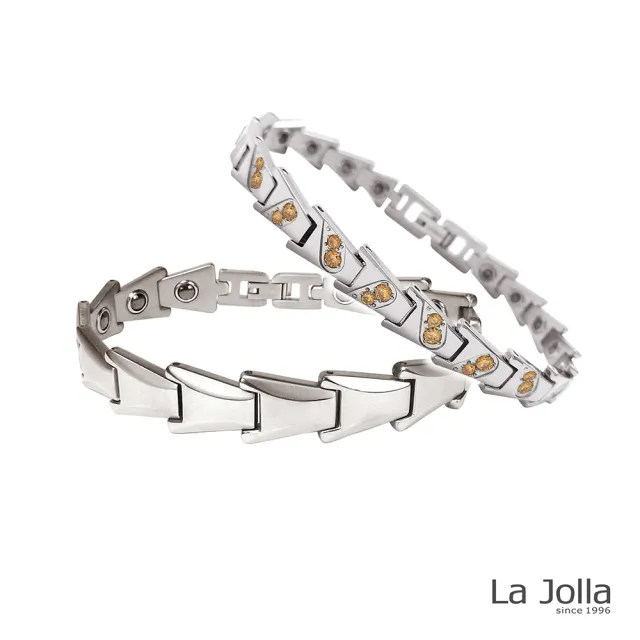 【La Jolla】愛到最高點 純鈦鍺手鍊(女款)