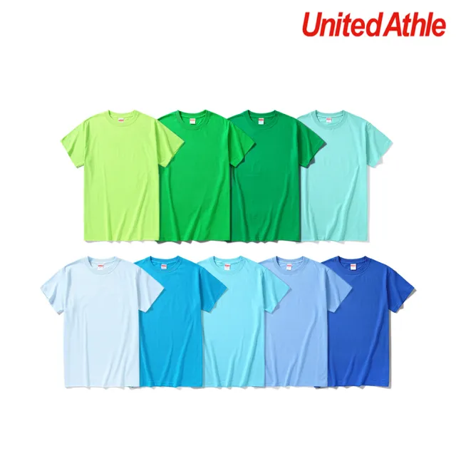 【United Athle】鮮豔色1-日本授權 5001-01 5.6OZ 舒適 短T(舒適 短T 素T)